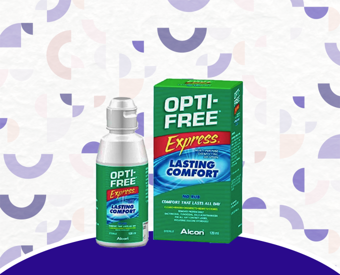 Opti Free Solution for Contact Lenses  120ml