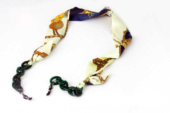 Marina Glasses Chain Green
